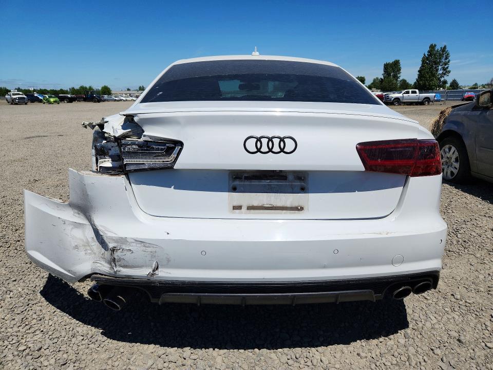 2016 Audi S6 VIN WAUF2AFC5GN108197 COPART salvage auction — REAR END, OR - SALVAGE TITLE CERTIFICATE, sold $8,800 on 2026-07-28 (photo 6)