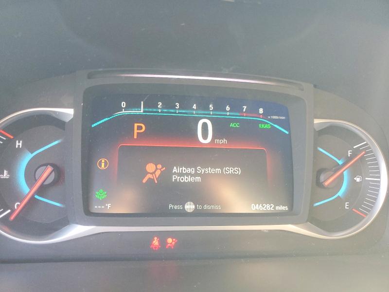 2021 Honda Pilot VIN 5FNYF5H20MB030255 COPART salvage auction — FRONT END, Fl - Cert Of Title Slvg Rebuildable, sold $11,700 on 2026-09-02 (photo 9)