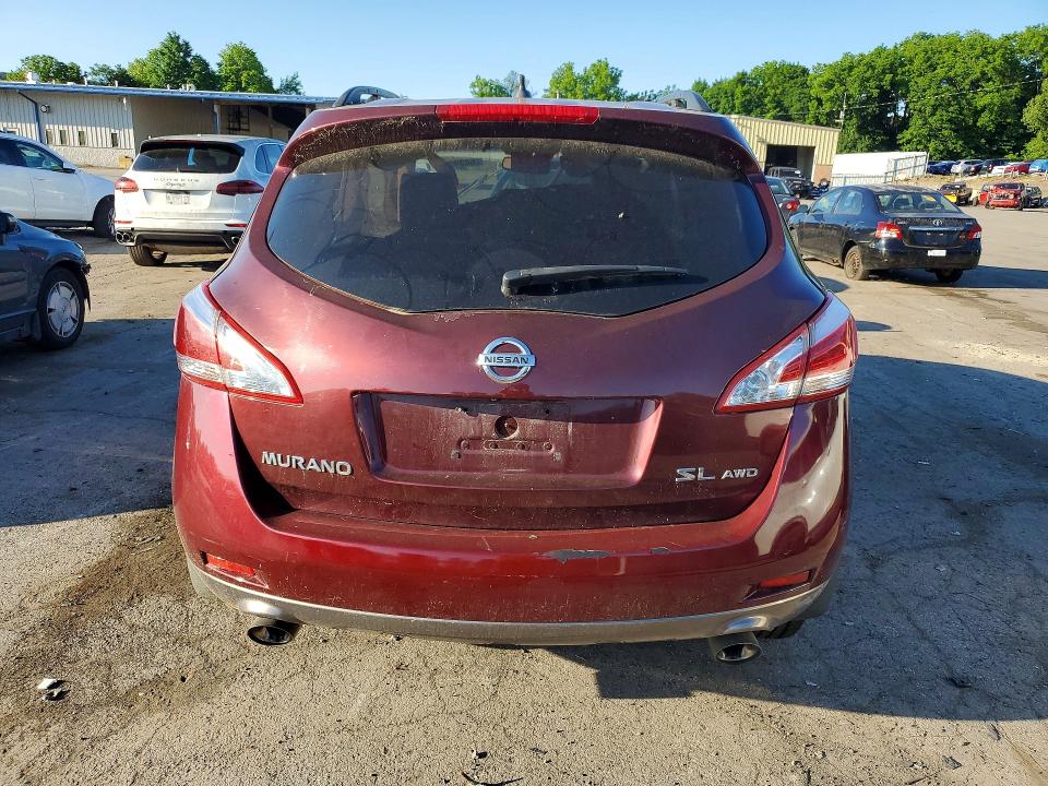 2012 Nissan VIN JN8AZ1MW8CW212388 COPART salvage auction — FRONT END, Ny - Mv-907A Salvage Certificate, sold $450 on 2026-07-14 (photo 6)