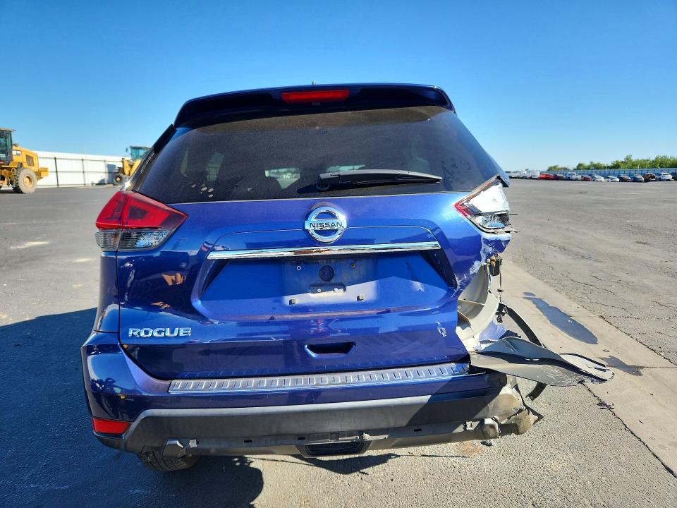 2018 Nissan Rogue VIN KNMAT2MT9JP600293 COPART salvage auction — REAR END, CA - SALVAGE CERTIFICATE, sold $925 on 2026-07-16 (photo 6)
