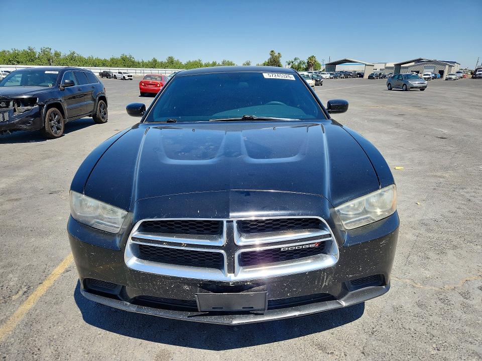 2014 Dodge Charger VIN 2C3CDXBG8EH306858 COPART salvage auction — REAR END, Ca - Salvage Certificate, sold $575 on 2026-08-13 (photo 5)