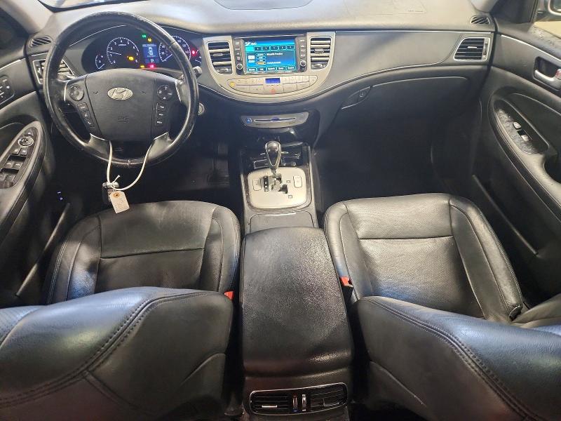 2012 Hyundai Genesis VIN KMHGC4DD6CU161309 COPART salvage auction — FRONT END, Ky - Cert Of Title-Salvage, sold $225 on 2026-07-23 (photo 8)