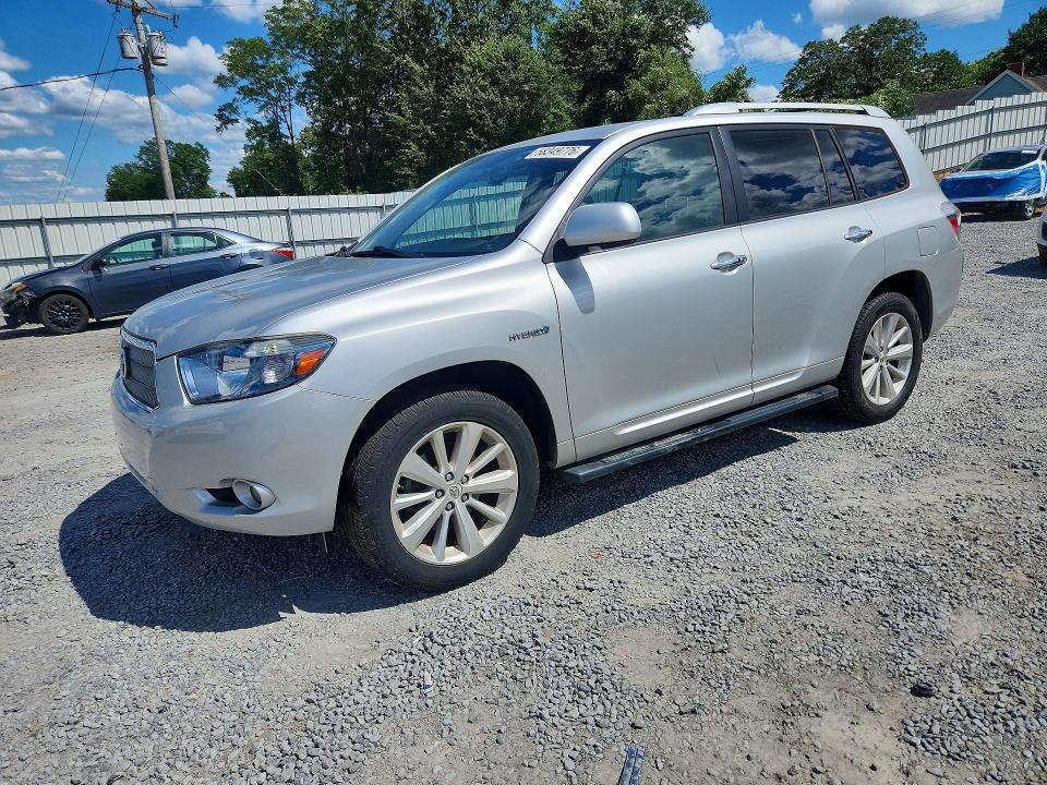 2008 Toyota Highlander VIN JTEEW44A982010892 COPART salvage auction — MECHANICAL, Nc - Salvage Certificate Of Title, sold $175 on 2026-07-29 (photo 1)