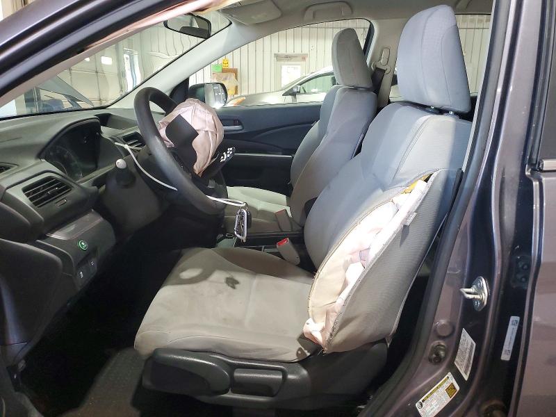 2015 Honda Cr-v VIN 5J6RM4H36FL008168 COPART salvage auction — FRONT END, Pa - Certificate Of Salvage, sold $3,650 on 2026-07-02 (photo 7)