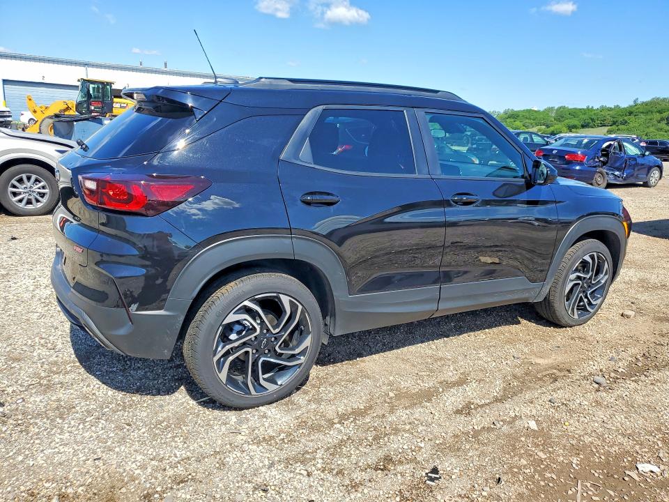 2025 Chevrolet VIN KL79MTSL2SB133609 COPART salvage auction — HAIL, Il - Salvage Certificate, sold $11,000 on 2026-07-29 (photo 3)
