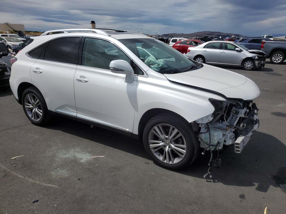 2015 Lexus Rx 350 VIN JTJBK1BA8F2483987 COPART salvage auction — FRONT END, CA - SALVAGE CERTIFICATE, sold $3,800 on 2026-07-13 (photo 4)