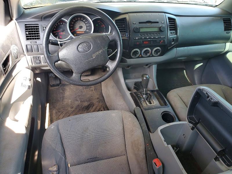 2007 Toyota Tacoma VIN 5TETX22N77Z434181 COPART salvage auction — FRONT END, Al - Cert Of Title-Salvage Title, sold $175 on 2026-07-21 (photo 8)