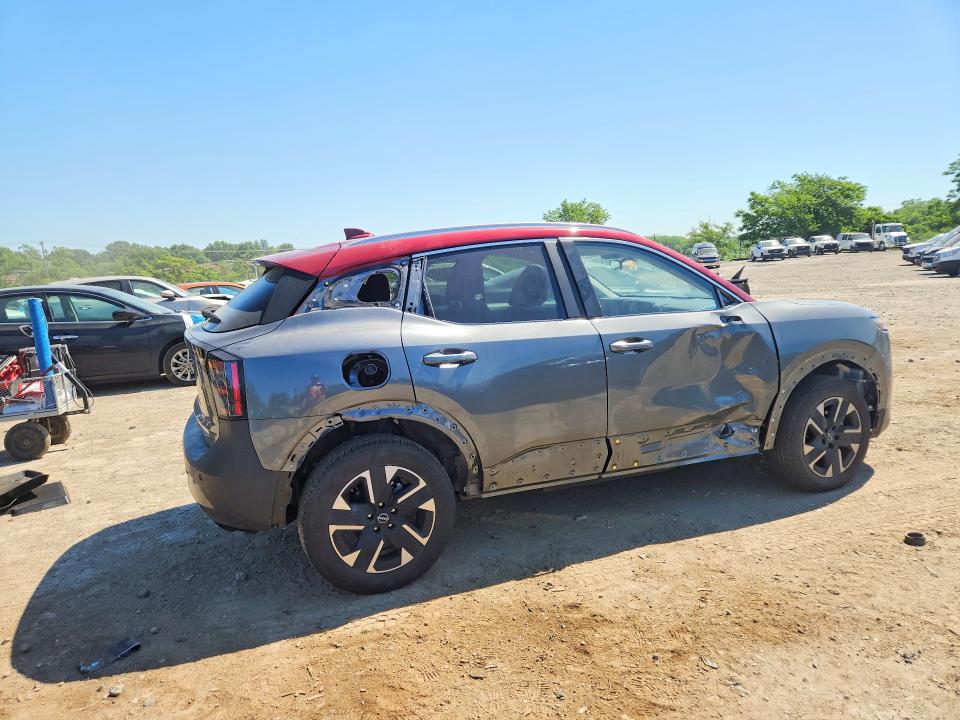 2025 Nissan Kicks VIN 3N8AP6CBXSL436705 COPART salvage auction — SIDE, Id - Salvage Certificate Of Title, sold $7,300 on 2026-08-18 (photo 3)