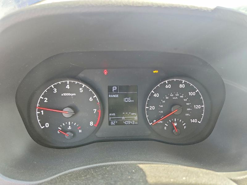 2022 Hyundai Accent VIN 3KPC24A60NE174375 COPART salvage auction — REAR END, CA - SALVAGE CERTIFICATE, sold $2,100 on 2026-07-31 (photo 9)