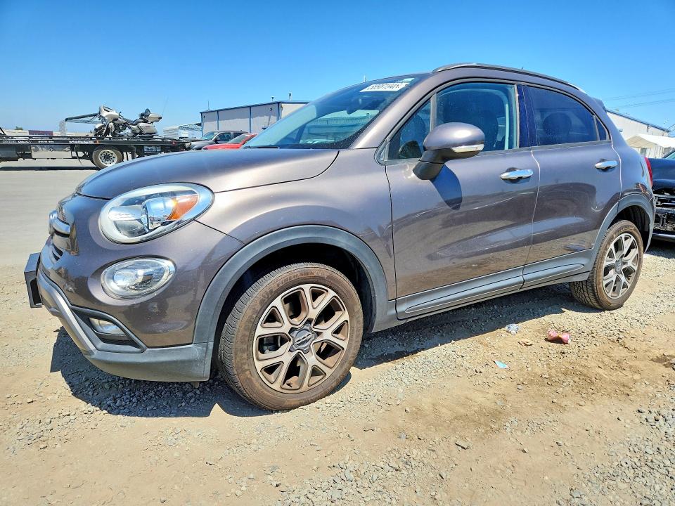 2017 Fiat 500 VIN ZFBCFXCB1HP522658 COPART salvage auction — FRONT END, Ca - Salvage Certificate, sold $525 on 2026-07-02 (photo 1)