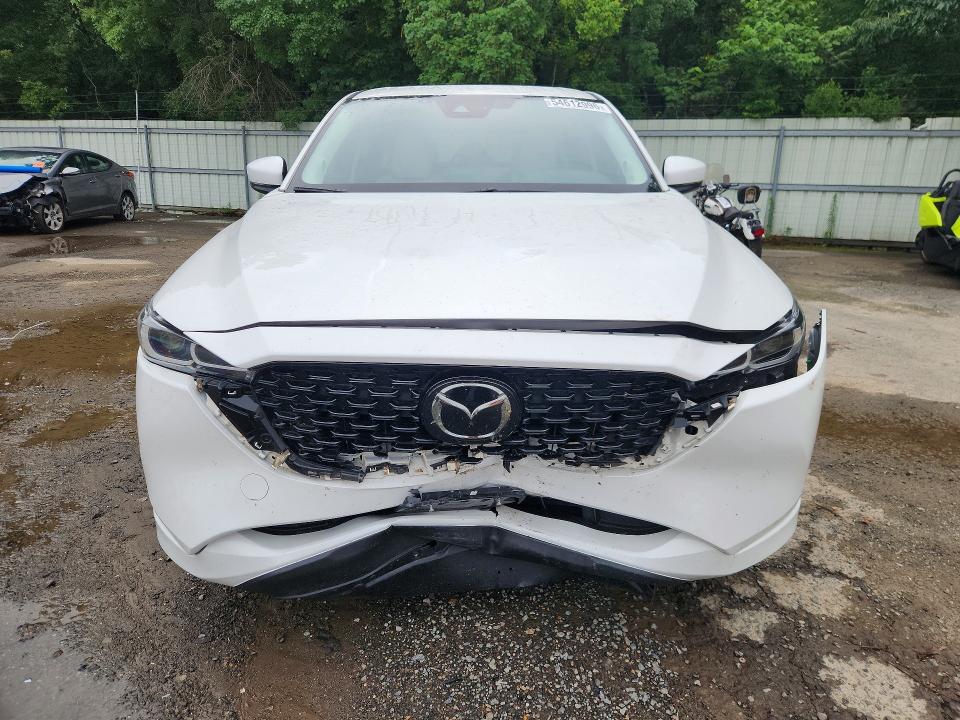 2025 Mazda Cx-5 VIN JM3KFBCL3S0568035 COPART salvage auction — FRONT END, Tx - Salvage Vehicle Title, sold $9,700 on 2026-08-20 (photo 5)