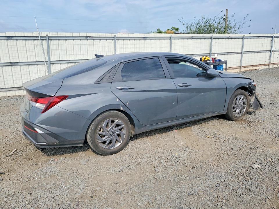 2024 Hyundai Elantra VIN KMHLM4DGXRU655879 COPART salvage auction — FRONT END, Nj - Cert Of Title-Salvage, sold $3,700 on 2026-07-31 (photo 3)