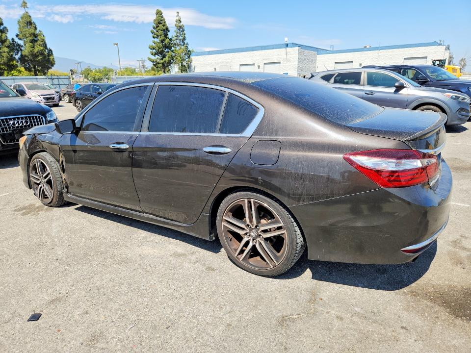 2017 Honda Accord VIN 1HGCR2F51HA301627 COPART salvage auction — FRONT END, Ca - Salvage Certificate, sold $4,750 on 2026-07-02 (photo 2)