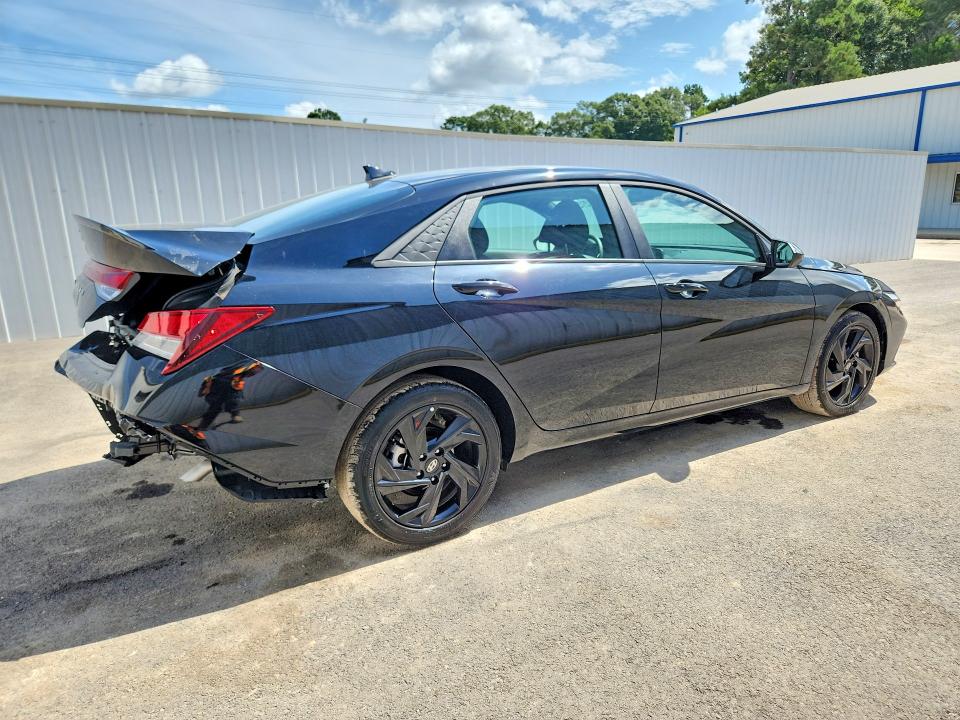 2026 Hyundai Elantra VIN KMHLM4DG9TU173864 COPART salvage auction — REAR END, Fl - Certificate Of Title, sold $9,400 on 2026-07-06 (photo 3)