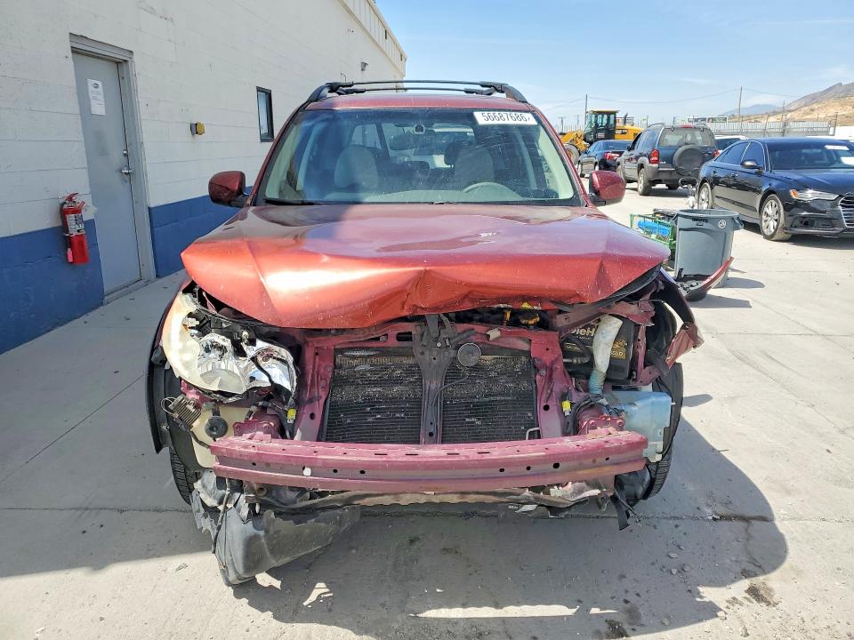 2009 Subaru Forester VIN JF2SH64669H768004 COPART salvage auction — FRONT END, Ut - Salvage Certificate, sold $150 on 2026-07-27 (photo 5)