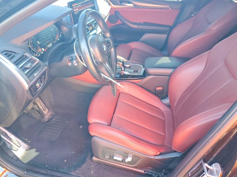 2023 BMW X4 VIN 5UX33DT05P9N63508 COPART salvage auction — FRONT END, Nj - Cert Of Title-Salvage, sold $17,700 on 2026-07-27 (photo 7)