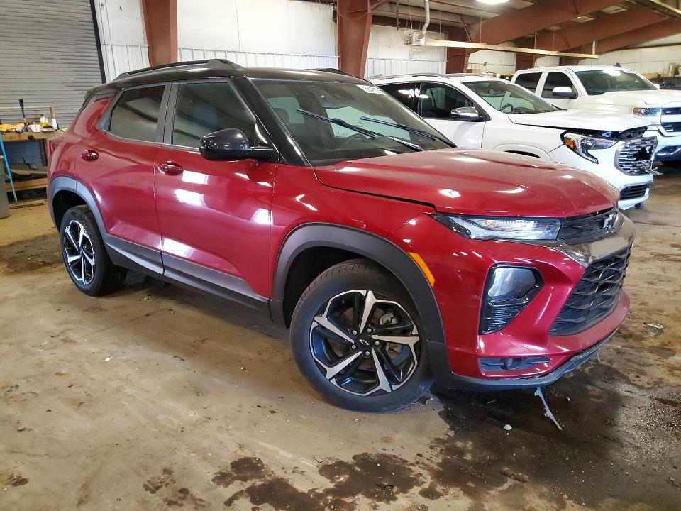 2021 Chevrolet Trailblazer VIN KL79MUSL9MB074518 COPART salvage auction — UNDERCARRIAGE, Mi - Certificate Of Title, sold $1,150 on 2026-07-24 (photo 4)
