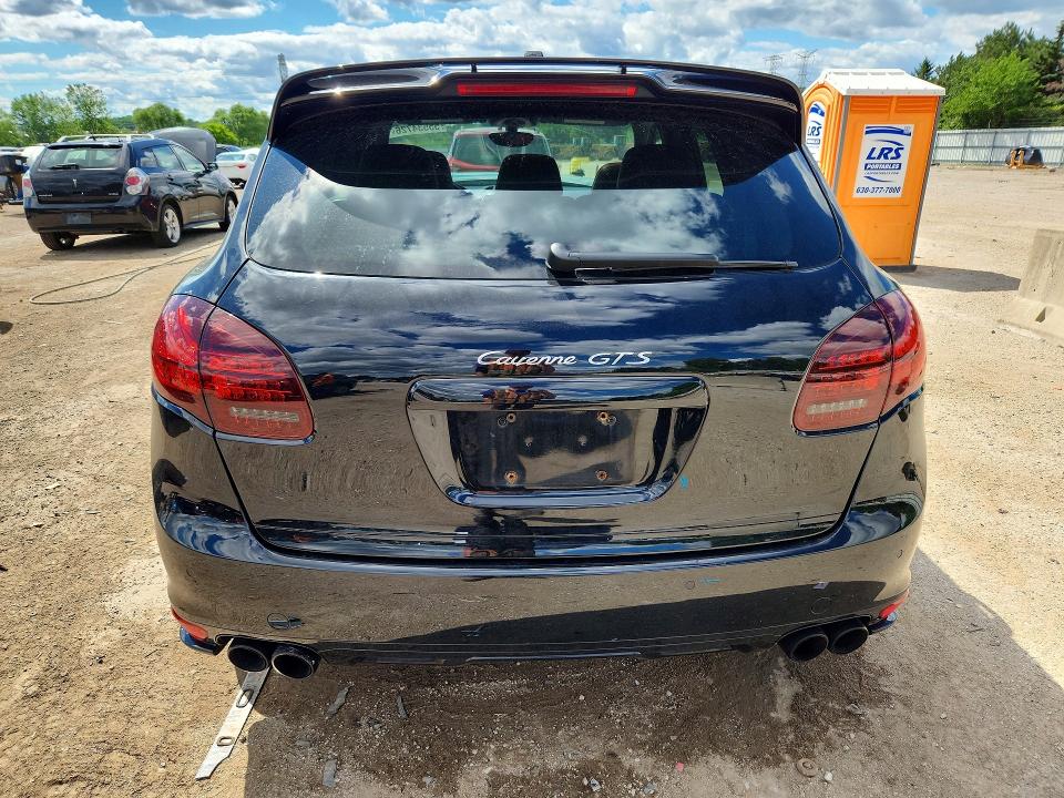 2014 Porsche Cayenne VIN WP1AD2A23ELA74263 COPART salvage auction — FRONT END, Il - Salvage Certificate, sold $2,950 on 2026-08-10 (photo 6)