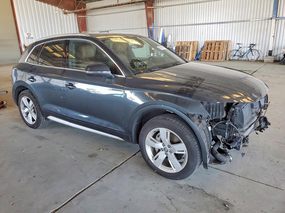 2018 Audi Q5 VIN WA1BNAFY8J2235632 COPART salvage auction — FRONT END, Ca - Salvage Certificate, sold $6,500 on 2026-07-13 (photo 4)