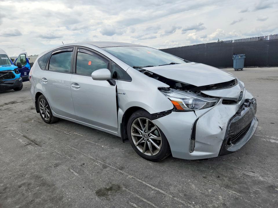 2015 Toyota Prius VIN JTDZN3EU3FJ036953 COPART salvage auction — FRONT END, Fl - Cert Of Title Slvg Rebuildable, sold $3,200 on 2026-07-14 (photo 4)