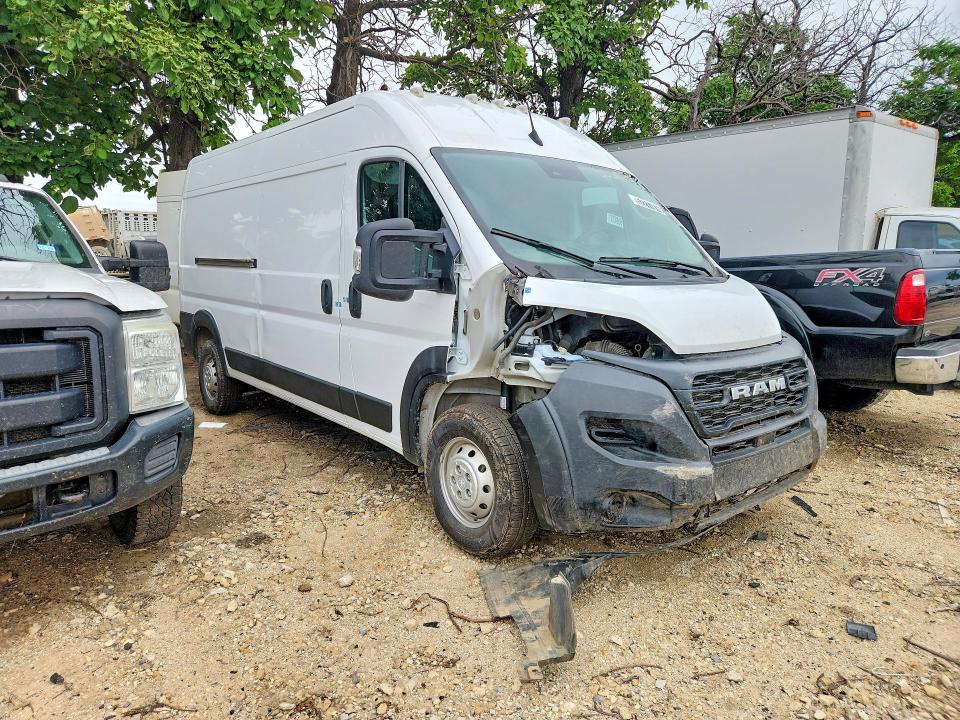 2023 Ram Promaster 2500 VIN 3C6LRVDG2PE594056 COPART salvage auction — FRONT END, Ks - Certificate Of Title, sold $9,500 on 2026-07-22 (photo 4)