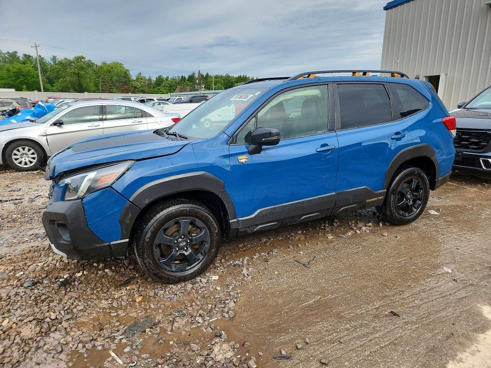 2022 Subaru Forester VIN JF2SKALC1NH423453 COPART salvage auction — FRONT END, Salvage Title, sold $5,500 on 2026-07-27 (photo 1)