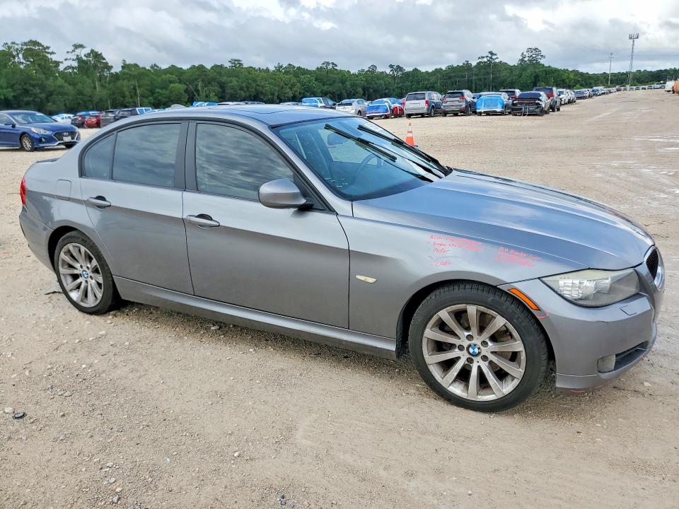 2011 BMW 3er VIN WBAPK7G53BNN86375 COPART salvage auction — UNDERCARRIAGE, Tx - Salvage Vehicle Title, sold $1,250 on 2026-07-28 (photo 4)