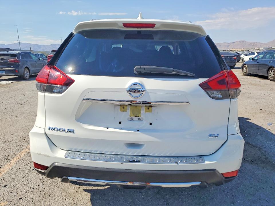 2017 Nissan Rogue VIN JN8AT2MT9HW152223 COPART salvage auction — FRONT END, Nv - Salvage Title, sold $1,250 on 2026-07-14 (photo 6)