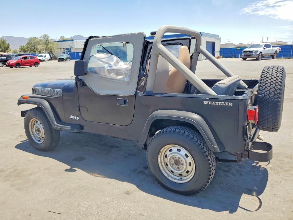 1989 Jeep Wrangler / VIN 2J4FY19E5KJ169262 COPART salvage auction — MECHANICAL, Tx - Certificate Of Title (P), sold $5,800 on 2026-08-03 (photo 2)