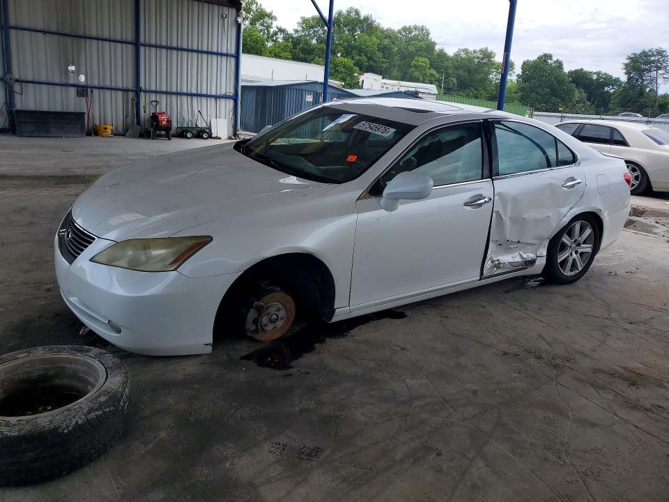 2007 Lexus Es 350 VIN JTHBJ46G372061552 COPART salvage auction — SIDE, GA - CERT OF TITLE-SALVAGE (P), sold $725 on 2026-07-23 (photo 1)