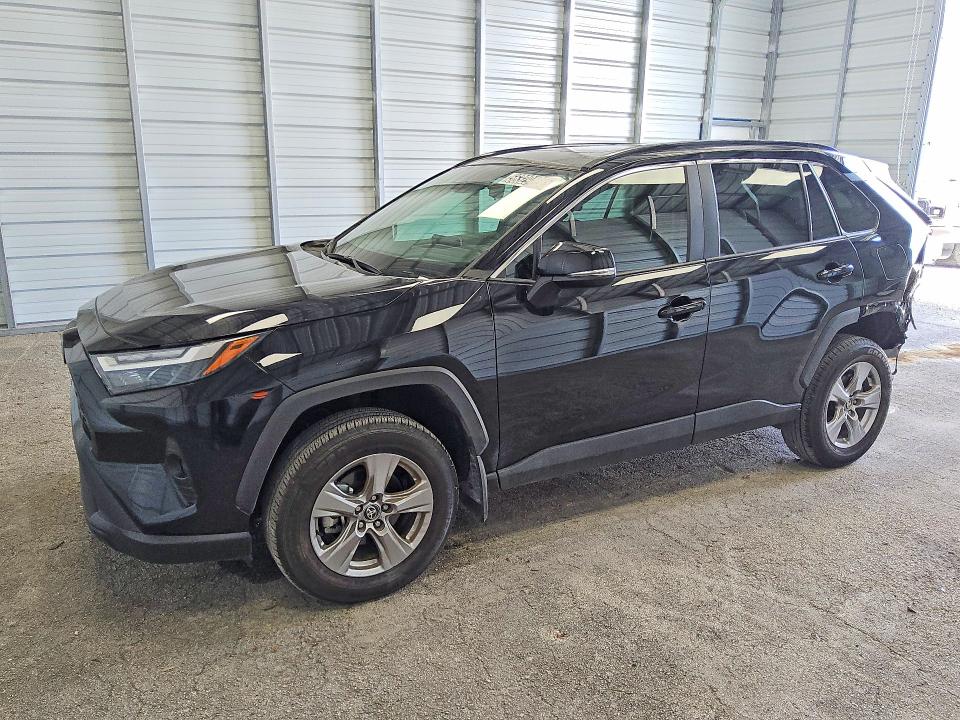 2025 Toyota Rav4 VIN 2T3W1RFV6SC349677 COPART salvage auction — REAR END, Fl - Certificate Of Title, sold $18,000 on 2026-07-07 (photo 1)