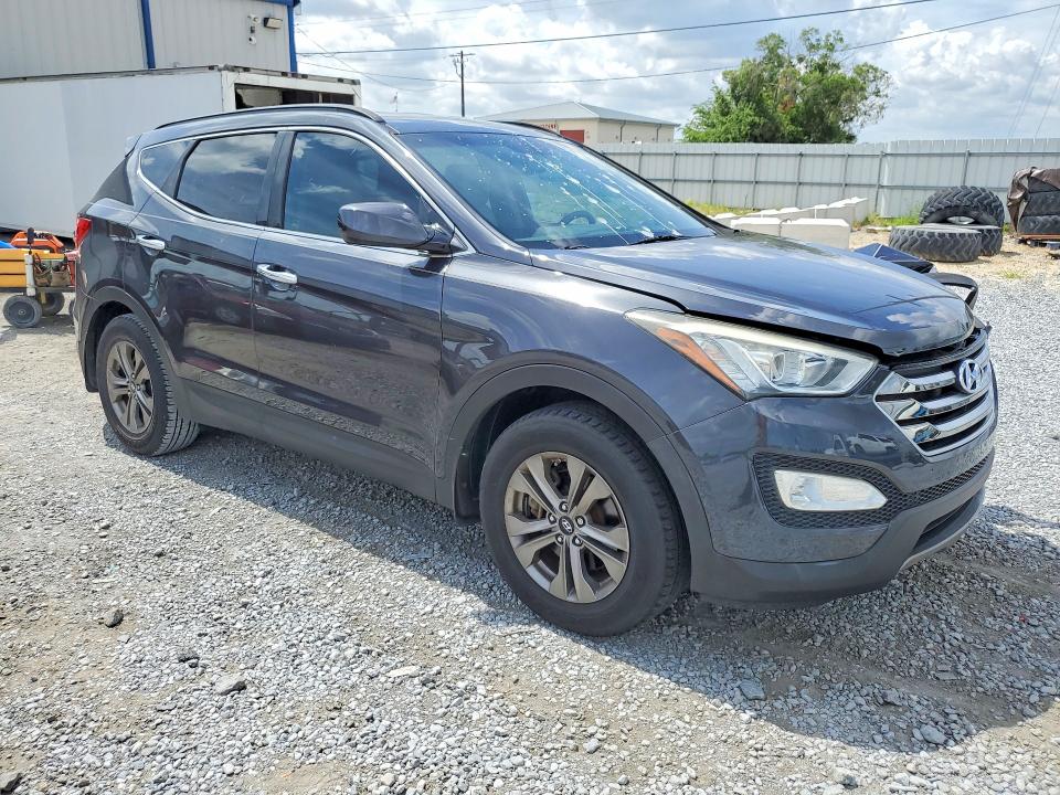 2016 Hyundai VIN 5XYZU3LB9GG343095 COPART salvage auction — SIDE, Fl - Cert Of Title Slvg Rebuildable, sold $2,200 on 2026-07-06 (photo 4)