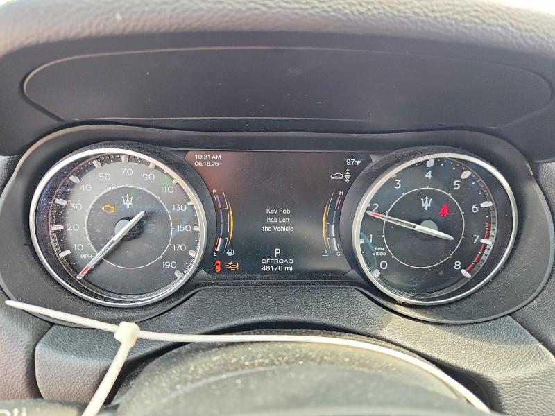 2023 Maserati Levante VIN ZN661XUA2PX419762 COPART salvage auction — FRONT END, Fl - Cert Of Title Slvg Rebuildable, sold $15,500 on 2026-07-02 (photo 9)