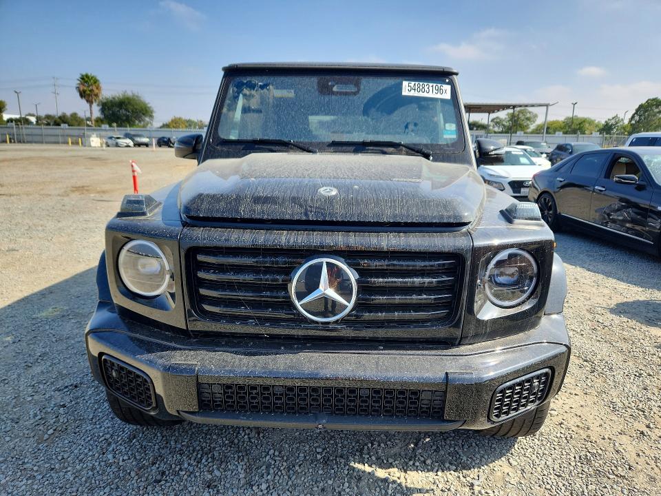 2025 Mercedes-benz G-klasse VIN W1NWM0AB1SX027869 COPART salvage auction — REAR END, Ca - Salvage Certificate, sold $90,500 on 2026-07-30 (photo 5)