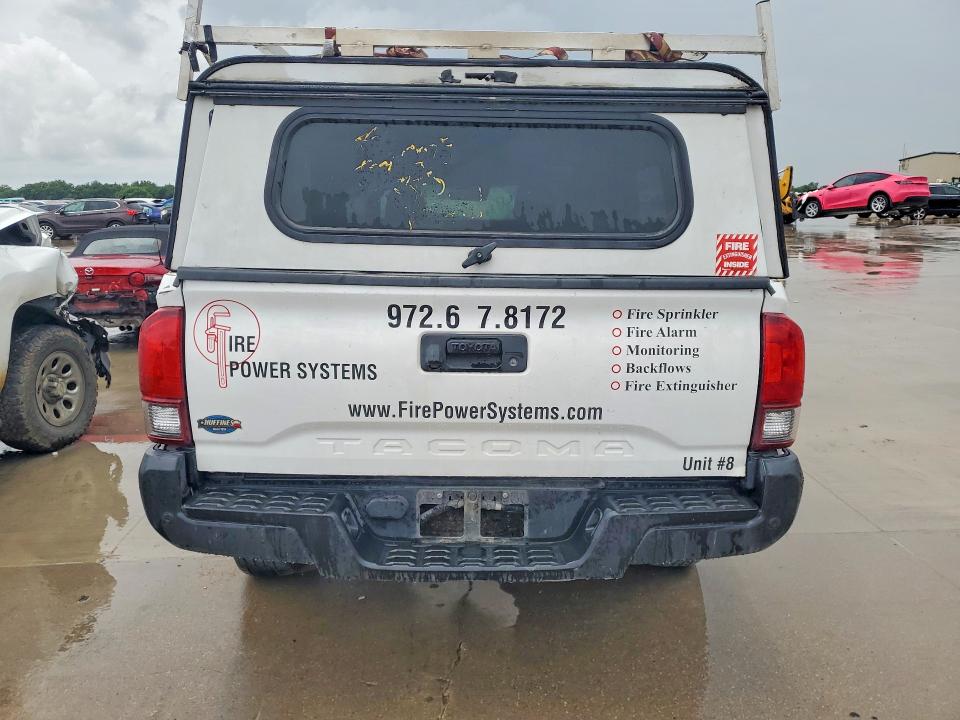 2020 Toyota Tacoma VIN 5TFRX5GN9LX181645 COPART salvage auction — FRONT END, TX - SALVAGE VEHICLE TITLE (P), sold $1,600 on 2026-07-23 (photo 6)