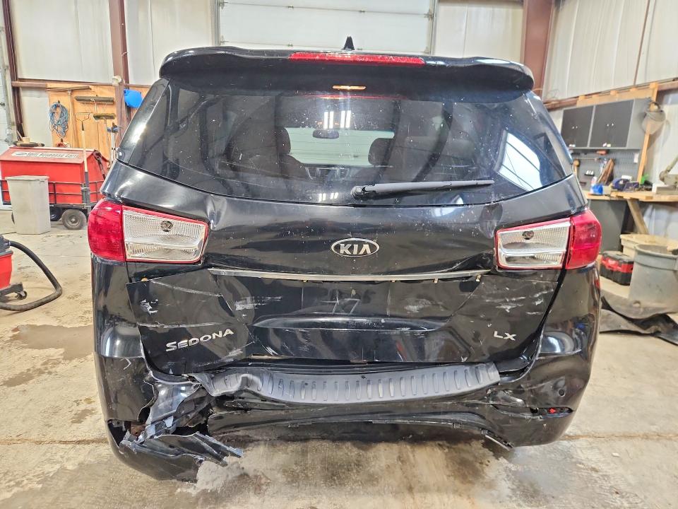 2017 Kia VIN KNDMB5C14H6249942 COPART salvage auction — REAR END, Ab - Bos - Salvage, sold $1,500 on 2026-07-16 (photo 6)