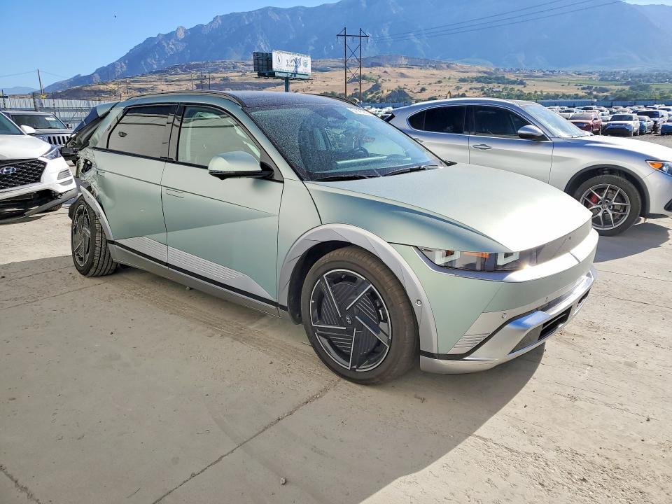 2026 Hyundai Ioniq VIN 7YAKRDDCXTY057735 COPART salvage auction — REAR END, Ut - Salvage Certificate, sold $4,350 on 2026-07-27 (photo 4)