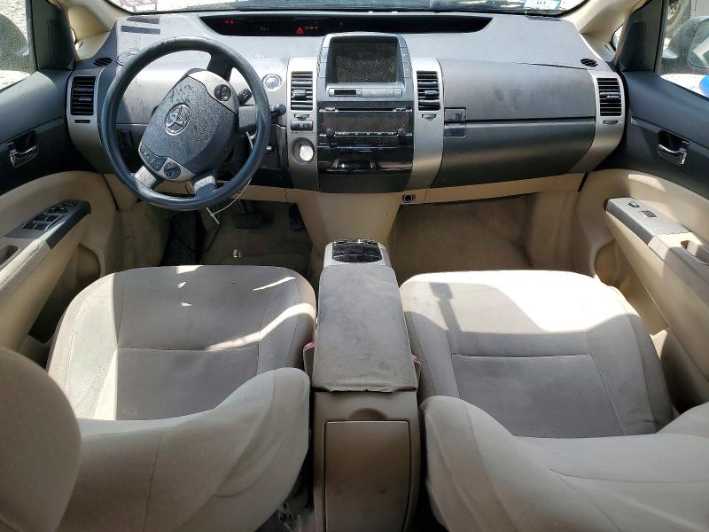 2005 Toyota Prius VIN JTDKB20U053053286 COPART salvage auction — FRONT END, Ma - Cert Of Title-Reconstrctd Coll, sold $425 on 2026-07-08 (photo 8)