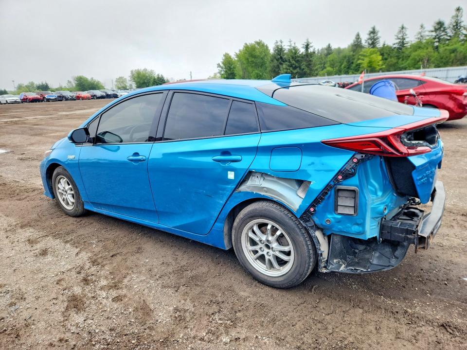 2020 Toyota Prius VIN JTDKARFP7L3124283 COPART salvage auction — REAR END, On - Permit Salvage, sold $5,300 on 2026-07-07 (photo 2)