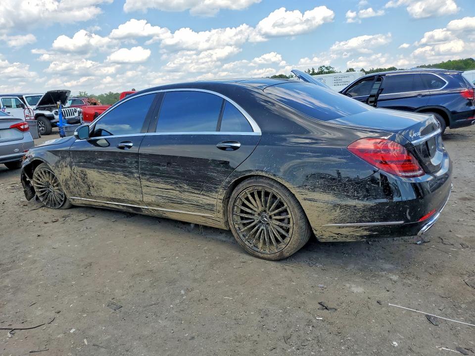 2018 Mercedes-benz S-klasse VIN WDDUG6EBXJA371095 COPART salvage auction — FRONT END, Va - Cert Of Title - Salvage, sold $500 on 2026-07-29 (photo 2)