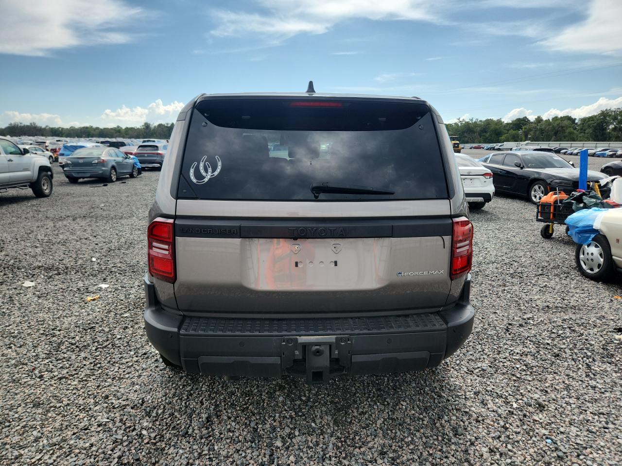 2025 Toyota Land Cruiser VIN JTEABFAJ1SK023105 COPART salvage auction — Front End, FL - CERT OF TITLE SLVG REBUILDABLE, sold $34,750 on 2026-06-30 (photo 6)