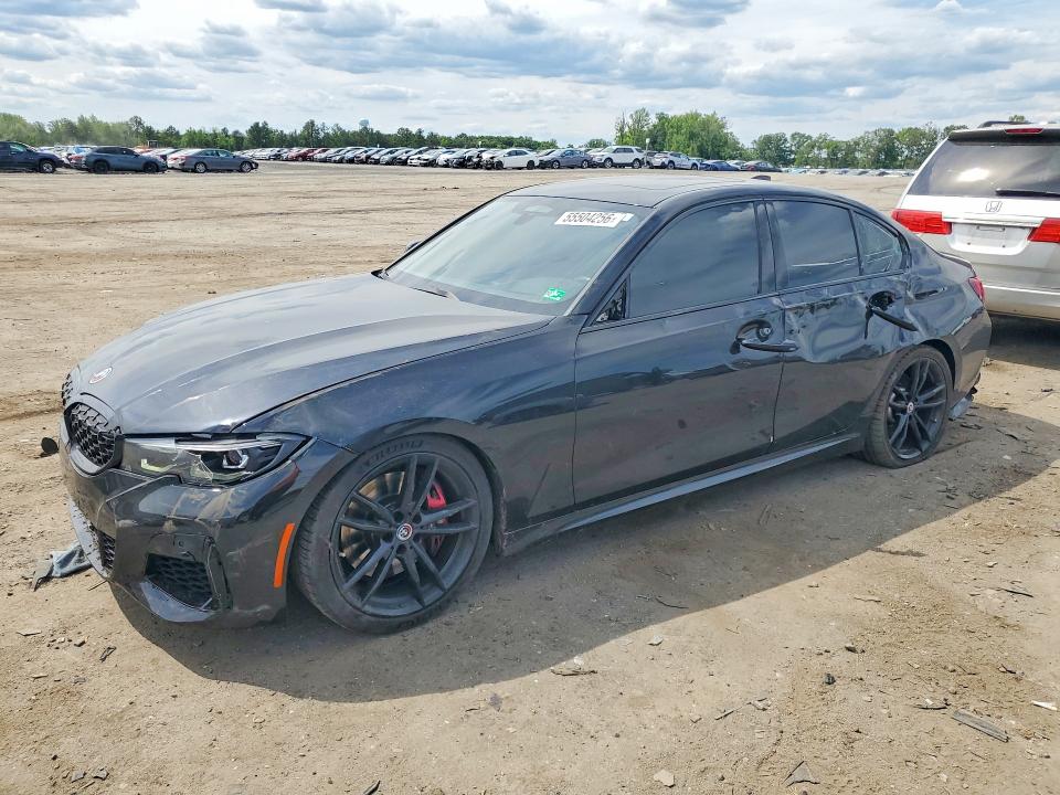 2022 BMW VIN 3MW5U7J00N8C71989 COPART salvage auction — FRONT END, Va - Cert Of Title - Salvage, sold $21,300 on 2026-07-29 (photo 1)