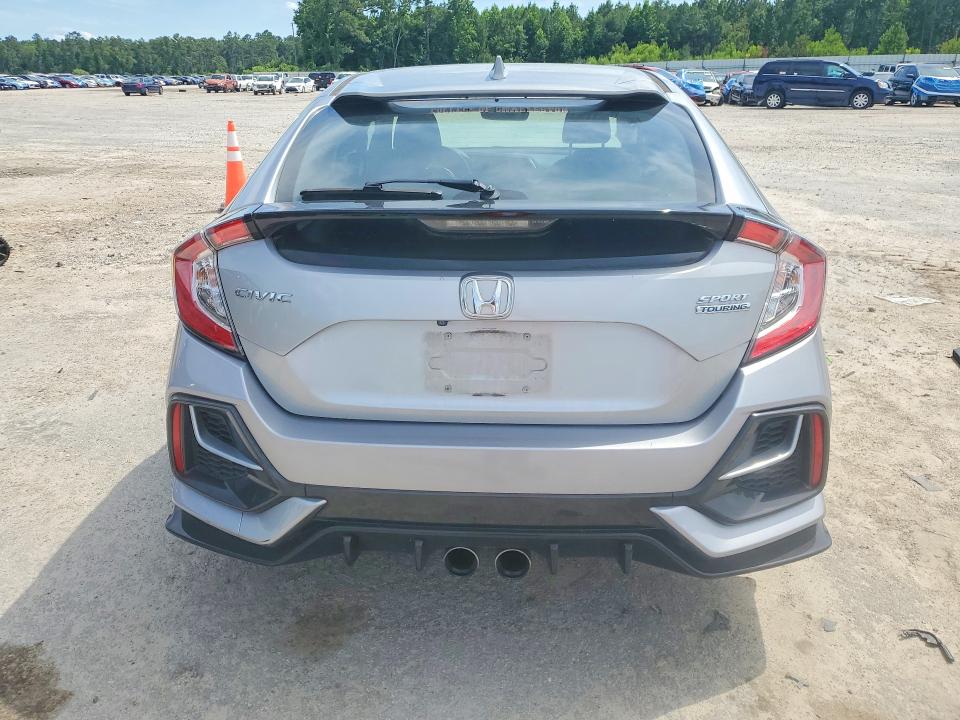 2021 Honda Civic VIN SHHFK7H99MU206617 COPART salvage auction — FRONT END, Sc - Cert Of Title-Salvage, sold $8,100 on 2026-07-15 (photo 6)