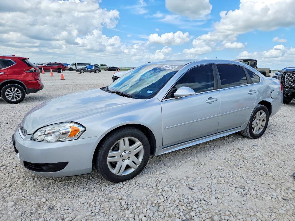2012 Chevrolet Impala VIN 2G1WG5E35C1203893 COPART salvage auction — REAR END, Tx - Salvage Vehicle Title, sold $1,200 on 2026-07-09 (photo 1)