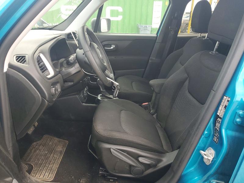 2019 Jeep Renegade VIN ZACNJBAB8KPK53124 COPART salvage auction — REAR END, In - Cert Of Title-Salvage Title, sold $125 on 2026-07-28 (photo 7)