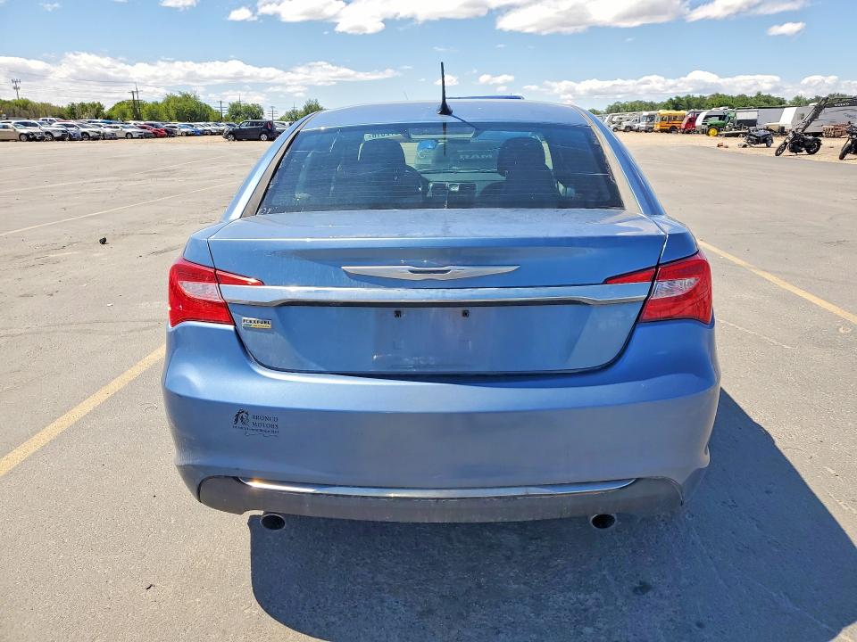 2011 Chrysler 200 VIN 1C3BC1FG8BN553614 COPART salvage auction — REAR END, Id - Certificate Of Title, sold $300 on 2026-07-09 (photo 6)