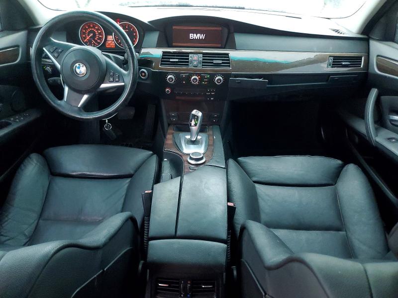 2008 BMW 5er VIN WBANW13538CZ73589 COPART salvage auction — FRONT END, Tx - Certificate Of Title, sold $675 on 2026-07-28 (photo 8)