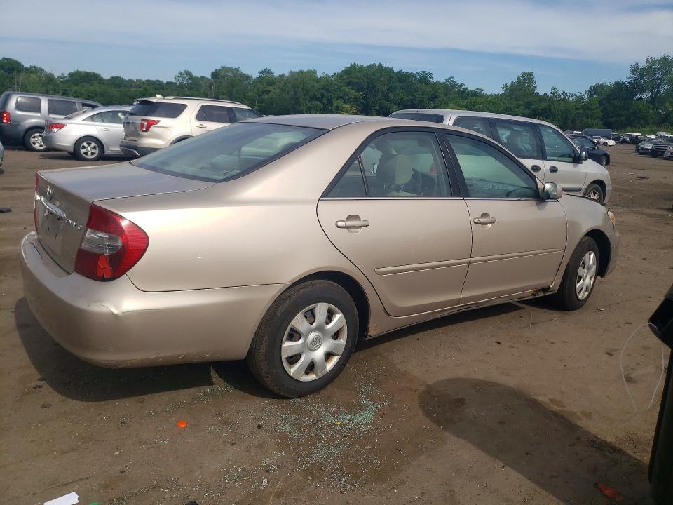 2002 Toyota Camry VIN 4T1BE32K12U519432 COPART salvage auction — FRONT END, CT - BILL OF SALE-SALVAGE, sold $475 on 2026-07-02 (photo 3)