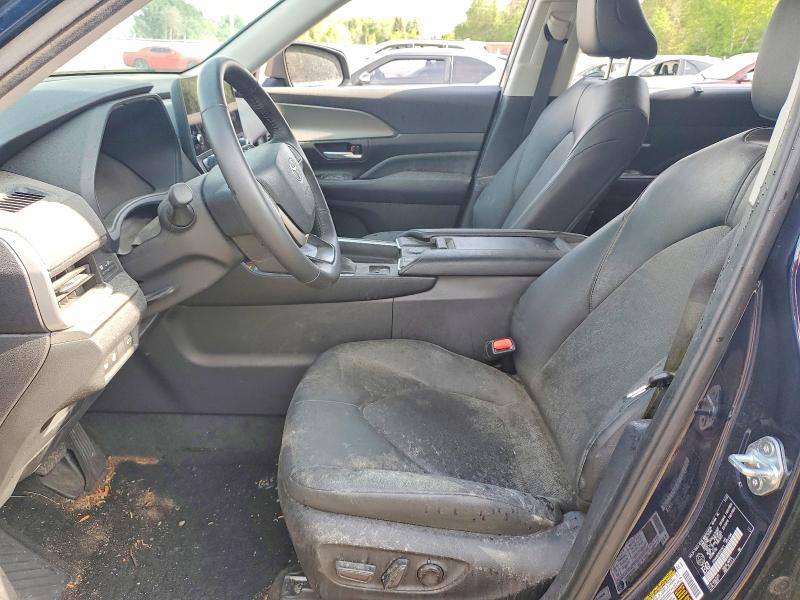 2024 Toyota Highlander VIN 5TDAAAB50RS025071 COPART salvage auction — VANDALISM, ON - PERMIT NO BRAND - UNFIT, sold $12,200 on 2026-07-09 (photo 7)