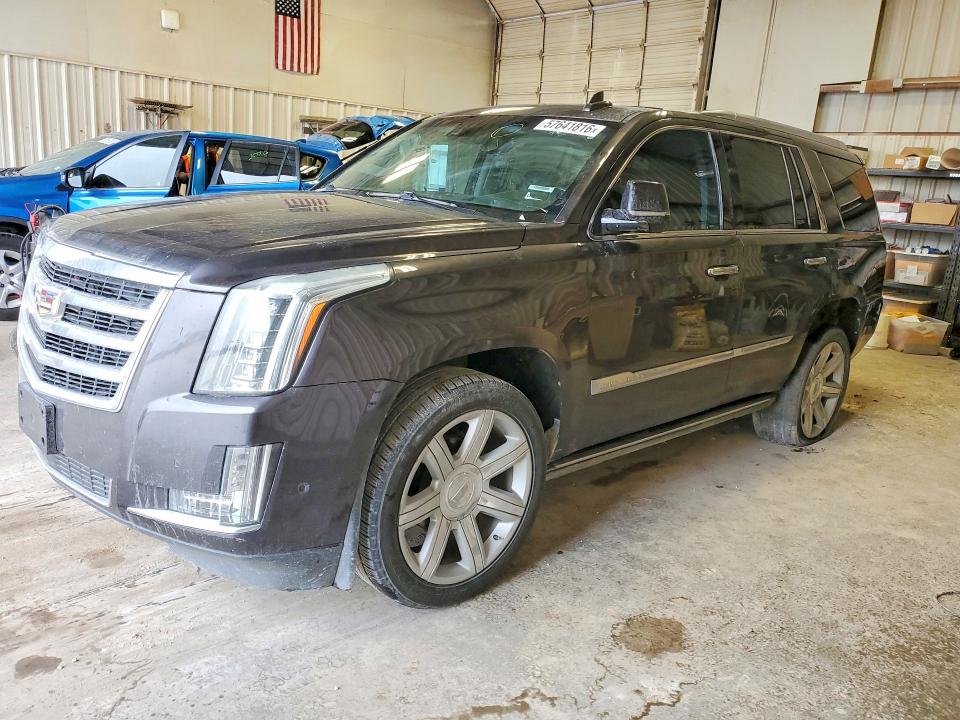 2018 Cadillac Escalade VIN 1GYS3CKJ3JR286635 COPART salvage auction — MECHANICAL, Tx - Certificate Of Title, sold $10,500 on 2026-07-27 (photo 1)